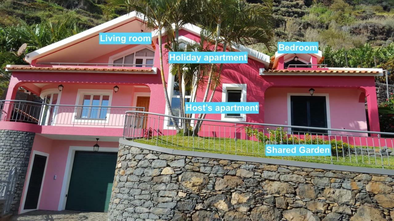 Apartmán Pink House Ponta do Sol  Exteriér fotografie